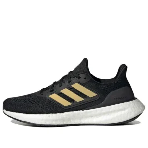 (WMNS) adidas PureBoost 23 Shoes 'Black Gold Metallic' IF2391