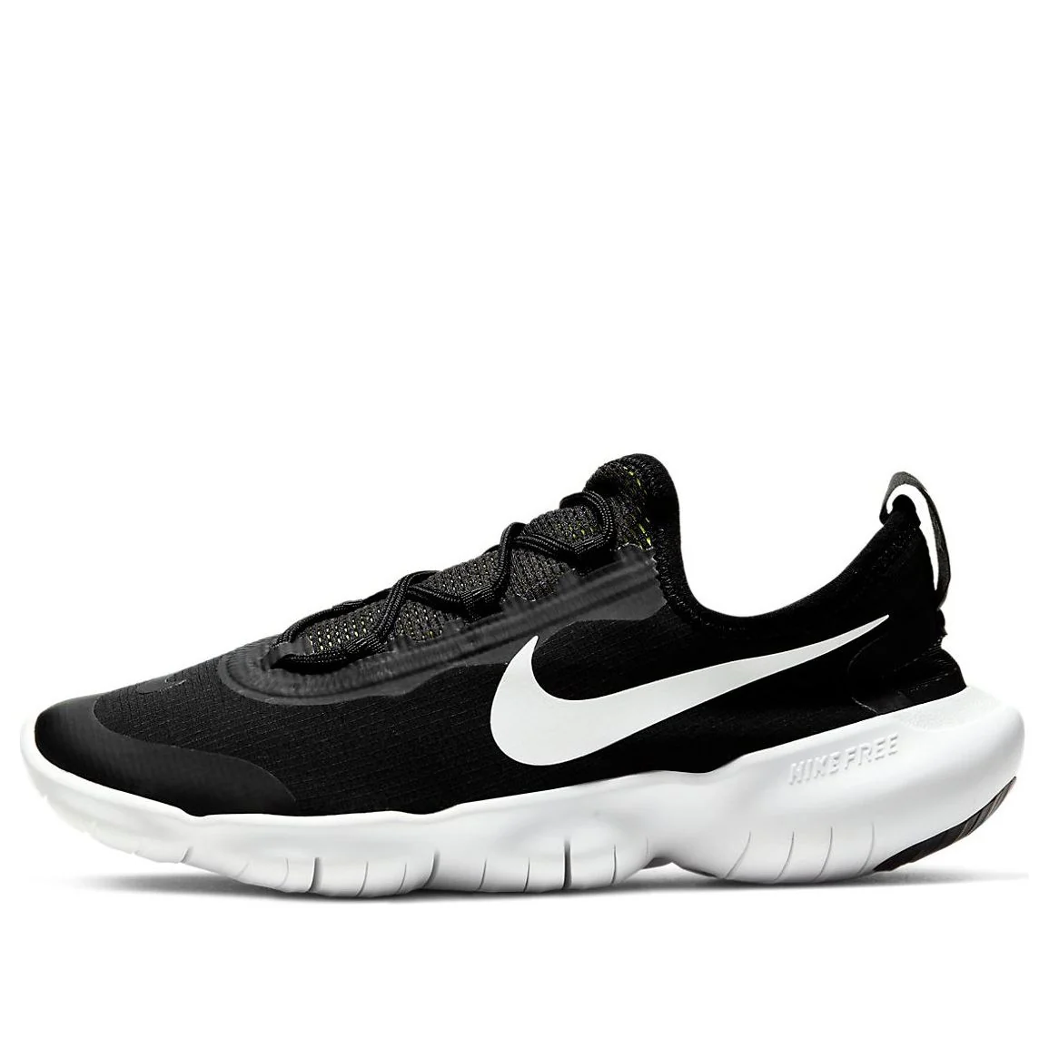 (GS) Nike Free RN 5.0 2020 'Black White' CJ2079-002