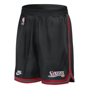Nike Philadelphia 76ers DNA 2025/26 Hardwood Classics 8" Shorts 'Black' HQ5258-010