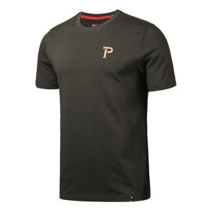 Nike Portugal National Team 20/21 T-Shirt 'Black' CD1411-355