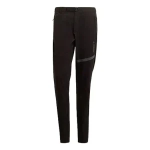adidas Terrex Insp Ms Pants Outdoor mountaineering waterproof Reflective Logo Sports Long Pants Black GR9996