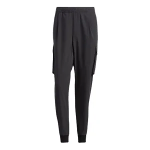 Men's adidas Loose Sports Running Cargo Casual Pants/Trousers Black H39859