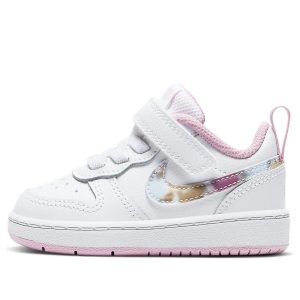 (TD) Nike Court Borough Low 2 SE 'White Pink' CZ6614-100