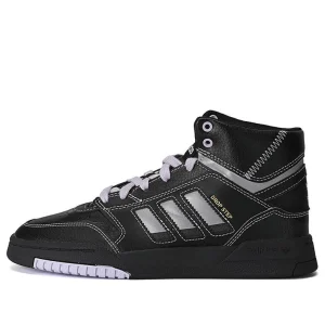 (WMNS) adidas originals Drop Step Black FV4884