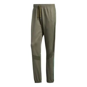 adidas Rose CU PNT Basketball Sports Long Pants Green GE2937