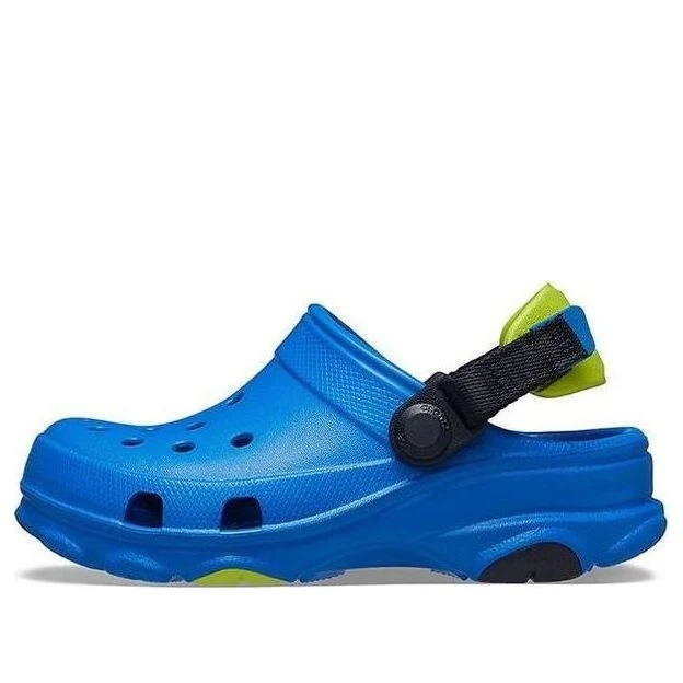 (PS) Crocs Flat Heel Blue Sandals 207011-4JL