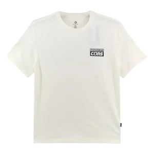 Converse CONS Graphic T-Shirt Asia Sizing 'White' 10021134-A08