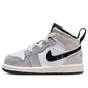 (TD) Air Jordan 1 Mid SE Craft 'Inside Out - Cement Grey' FD9089-002
