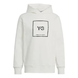 Men's Y-3 SS21 Logo Printing Pattern White GV6054