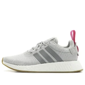 (WMNS) adidas NMD_R2 'Grey Shock Pink' BY9317