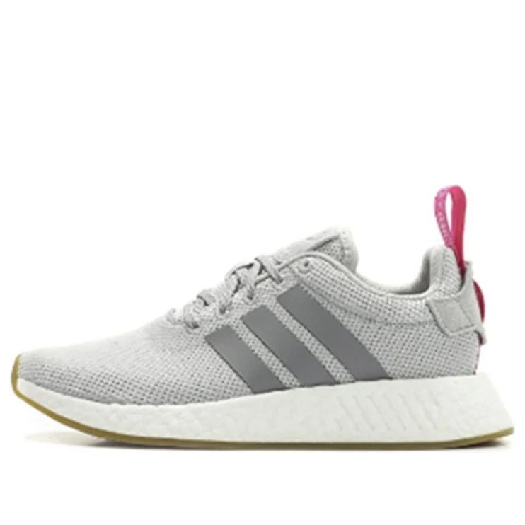 (WMNS) adidas NMD_R2 'Grey Shock Pink' BY9317