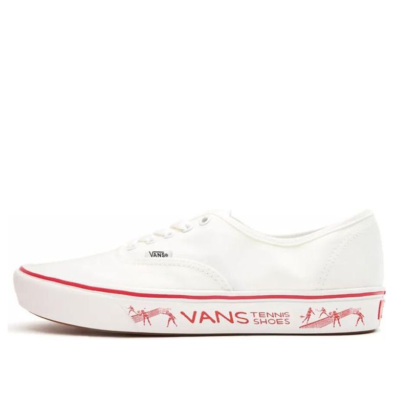 Vans Penn x ComfyCush Authentic 'Blanc De Blanc Red' VN0A3WM748C