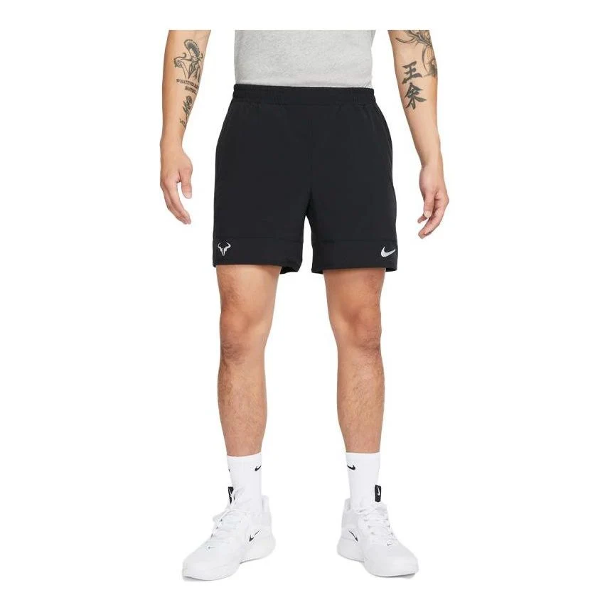 NikeCourt Dri-FIT ADV Rafa Tennis Shorts 'Black' DM4287-010