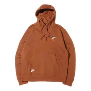 Nike Sportswear Pullover Hoodie 'Tan' DM8883-204