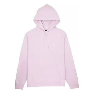 Converse Go-To Embroidered Star Chevron Standard-Fit Pullover Hoodie Asia Sizing 'Pink' 10023874-A10