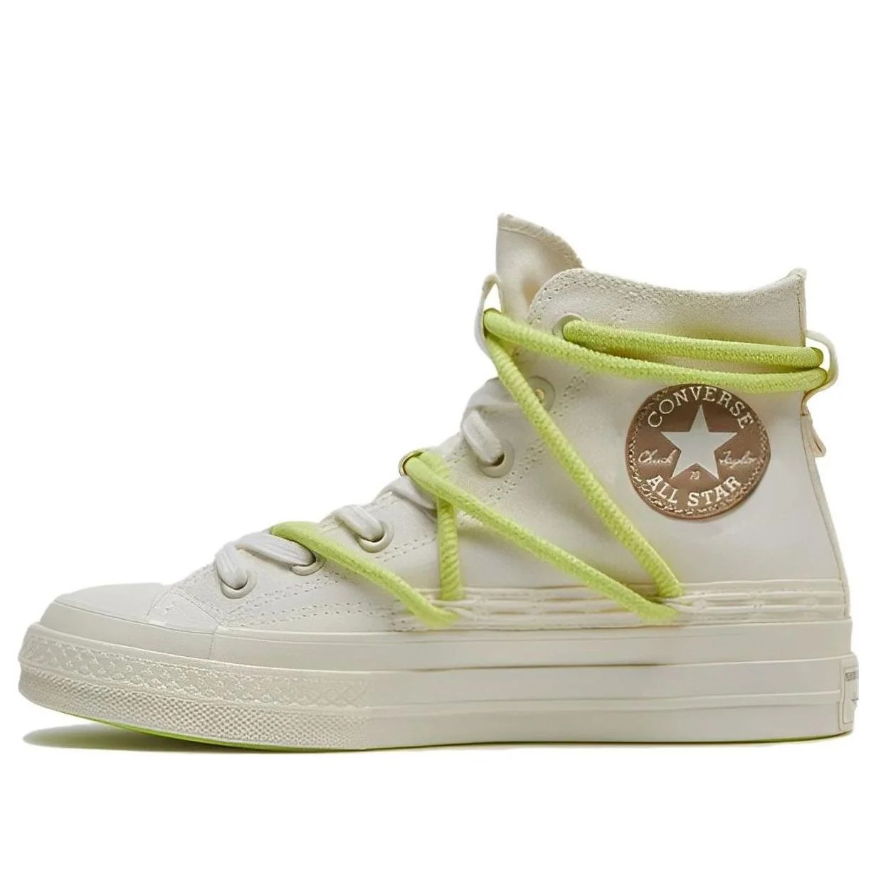 Converse Chuck 70 Hi Double Laces 'White Green' A07249C