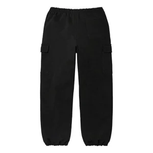 Supreme Small Box Cargo Sweatpants 'Black' SUP-FW21-250