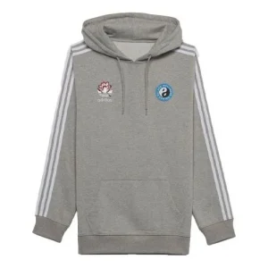 Palace X Adidas originals Graphic Hoodie 'Grey' HB9138