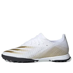 adidas X Ghosted.3 TF 'White Metallic Gold Melange' EG8199