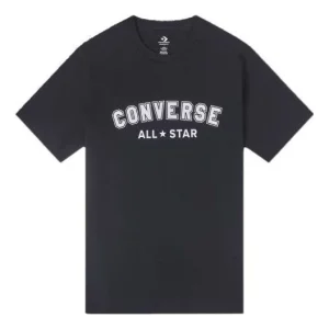 Converse Go-To Chuck Taylor All Star T-Shirt Asia Sizing 'Black' 10024566-A02
