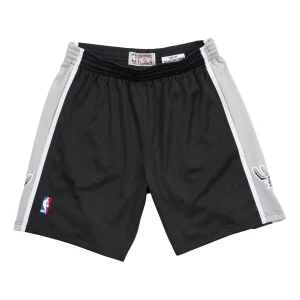 Mitchell & Ness x NBA San Antonio Spurs Road 1998-99 Swingman Shorts 'Black' SMSHGS18251-SASBLCK98