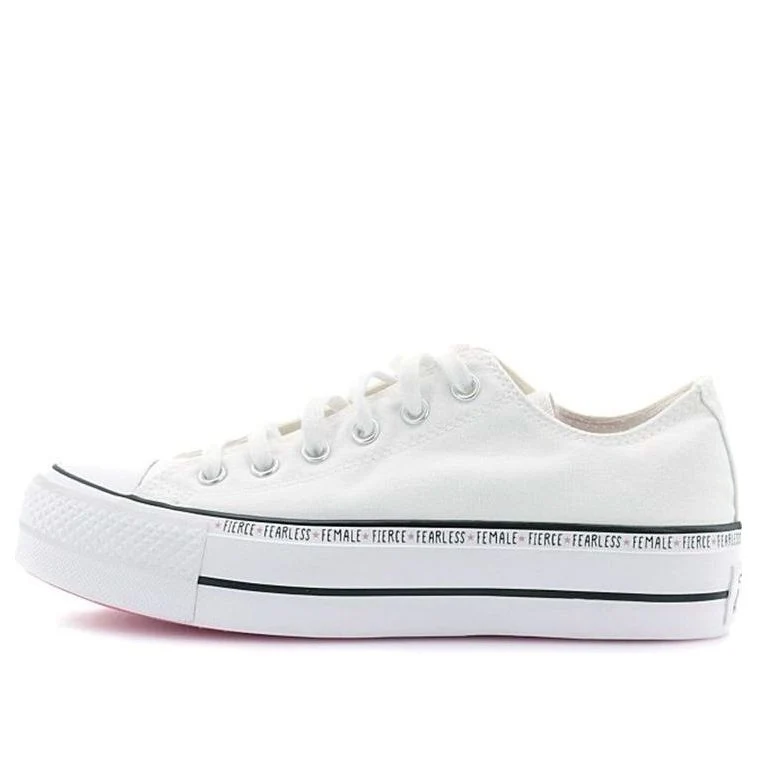 (WMNS) Converse Chuck Taylor All Star Lift Low 'White' 569263C