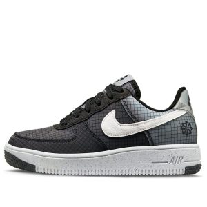 (GS) Nike Air Force 1 Crater 'Move To Zero - Black White' DC9326-001
