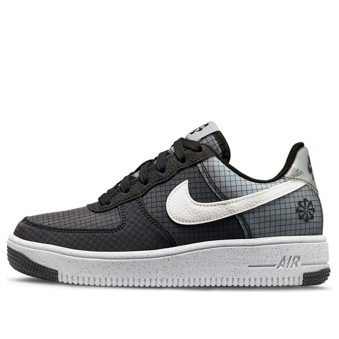 (GS) Nike Air Force 1 Crater 'Move To Zero - Black White' DC9326-001