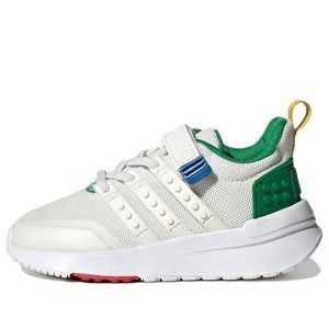 (TD) adidas x LEGO Racer TR21 Shoes 'Core White Green' HQ1320