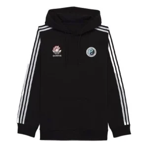 Palace X Adidas Originals Graphic Hoodie 'Black' H61816