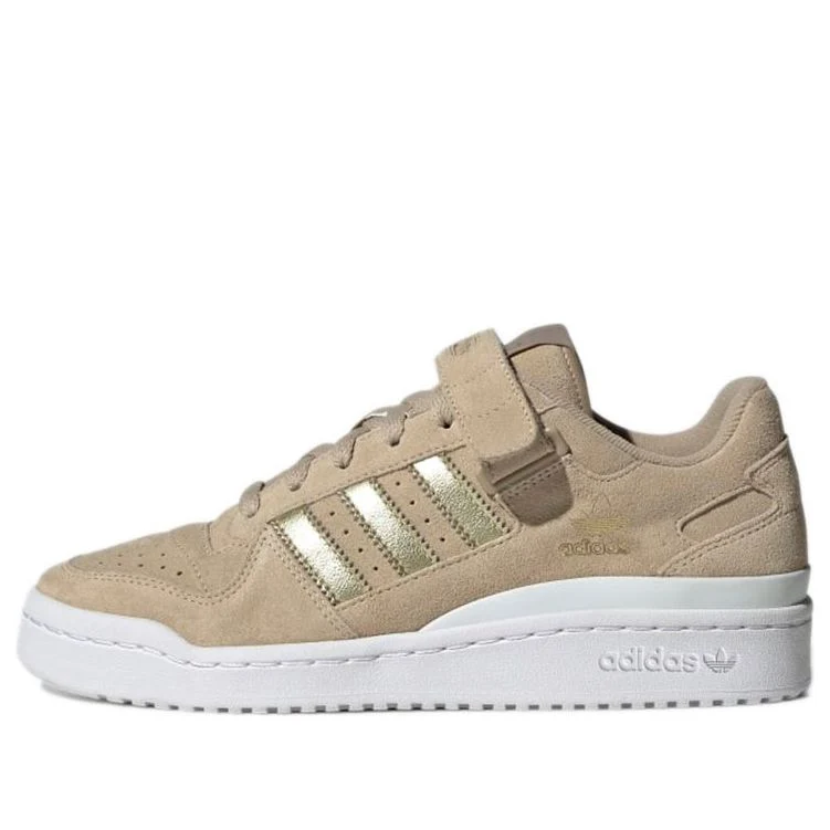 (WMNS) adidas Forum Low 'Beige Tone Matte Gold' H03206