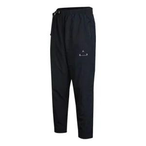Men's Nike J 23E Woven Pant Solid Color Casual Knit Sports Pants/Trousers/Joggers Autumn Black DQ8067-010