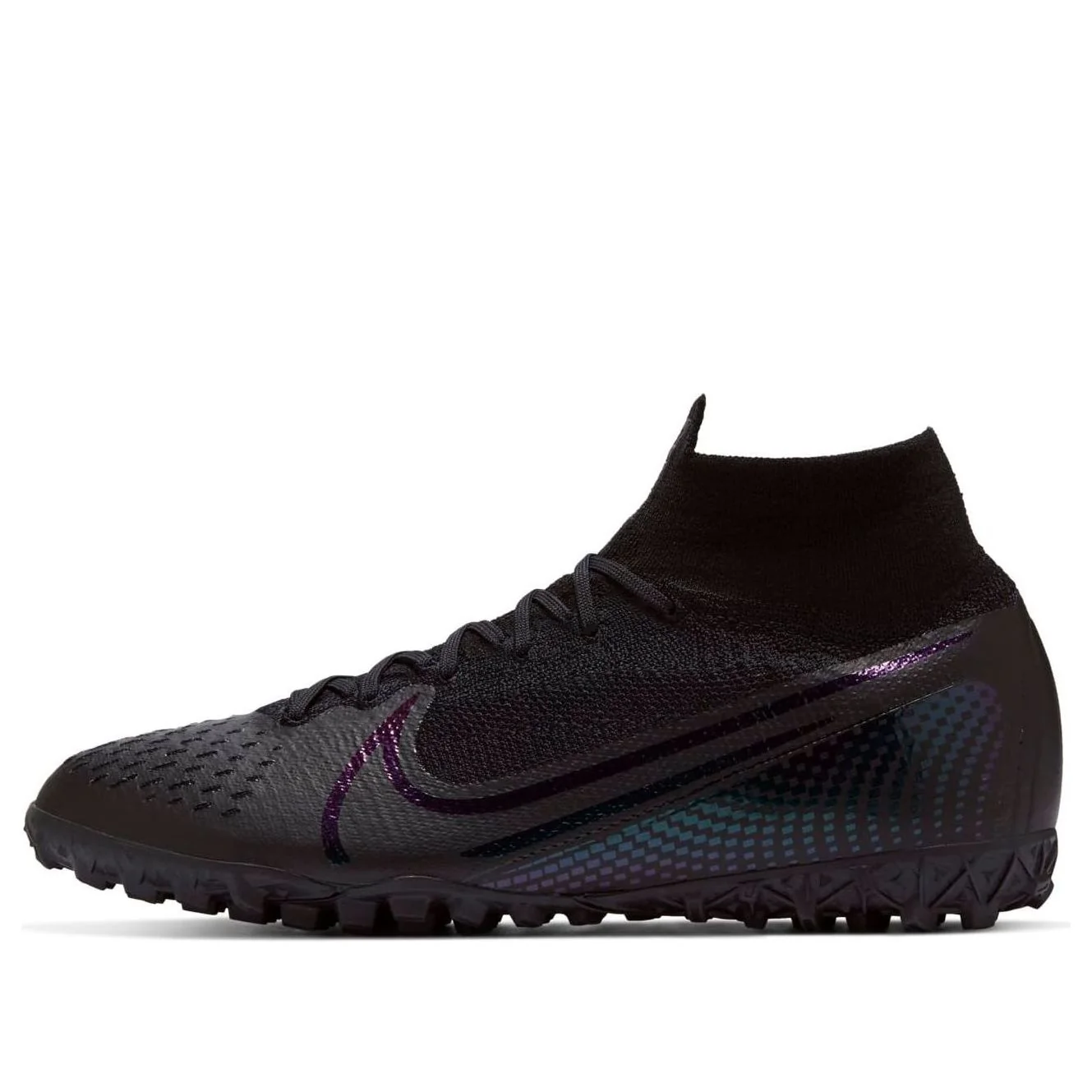 Nike Mercurial Superfly 7 Elite TF 'Black Silver' AT7981-010