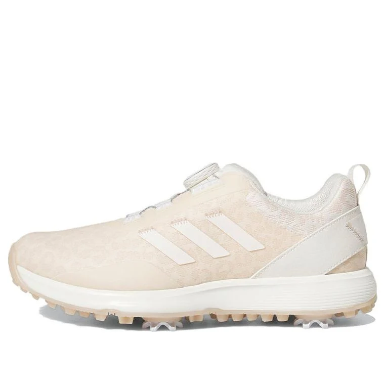 (WMNS) adidas S2G BOA Spiked Golf Shoes 'Chalk White Wonder Quartz' GV9435
