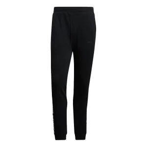 Men's adidas neo Bse Pant Casual Breathable Sports Side Stripe Long Pants/Trousers Black HG9045