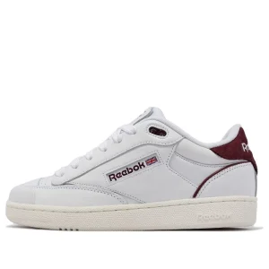 Reebok Club C Bulc 'White Classic Burgundy' 100032938