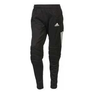 Men's adidas Casual Running Stripe Bundle Feet Sports Pants/Trousers/Joggers Black FT1455