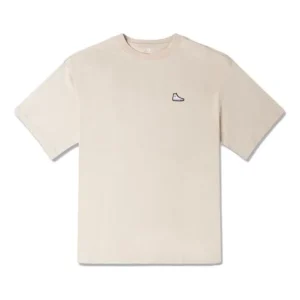 Converse Go-To Sneaker Patch Loose Fit T-Shirt Asia Sizing 'Beige' 10025397-A09