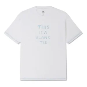 Converse White Pack Verbiage Tee Asia Sizing 'White' 10025873-A01