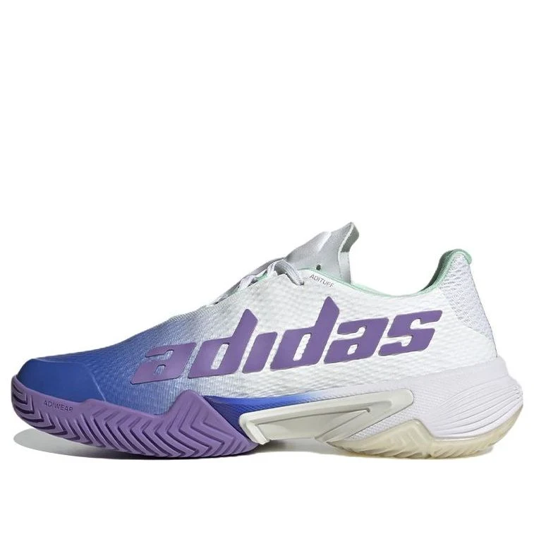 (WMNS) adidas Barricade 'White Lucid Blue' HP7417