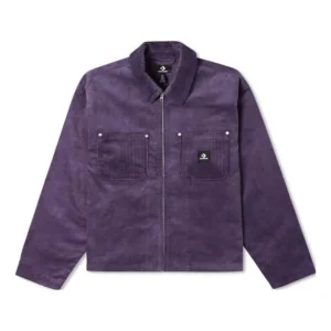 Converse Lightweight Shop Jacket Asia Sizing 'Purple' 10023770-A02