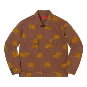 Supreme x Antihero Work Jacket 'Brown Yellow' SUP-SS22-911