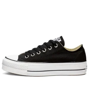 (WMNS) Converse Chuck Taylor All Star Lift Ox 'Black White' 560250C