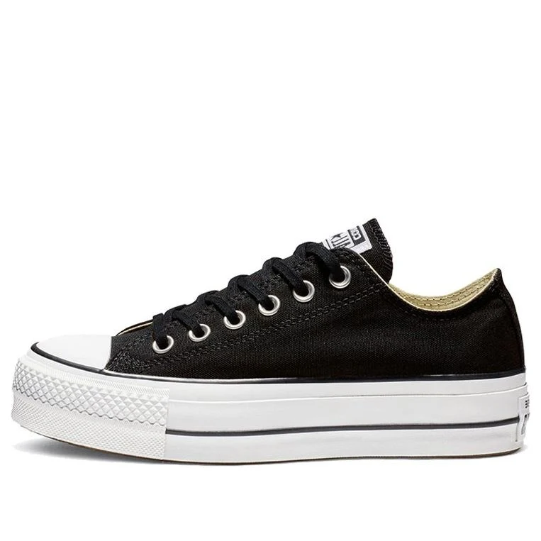 (WMNS) Converse Chuck Taylor All Star Lift Ox 'Black White' 560250C