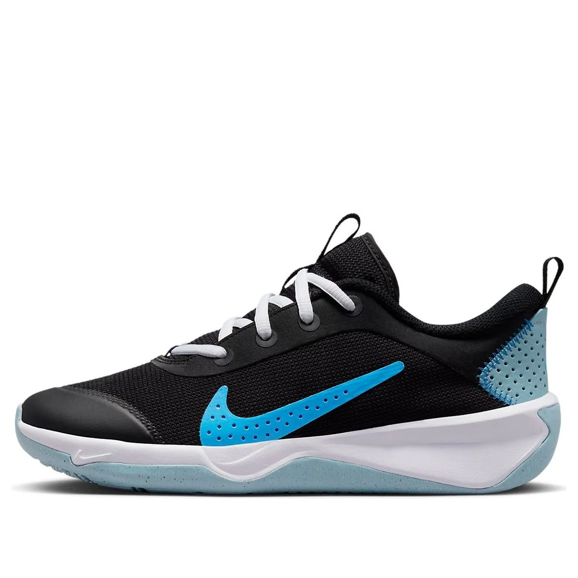(GS) Nike Omni MultiCourt 'Black Blue Lightning' DM9027-005