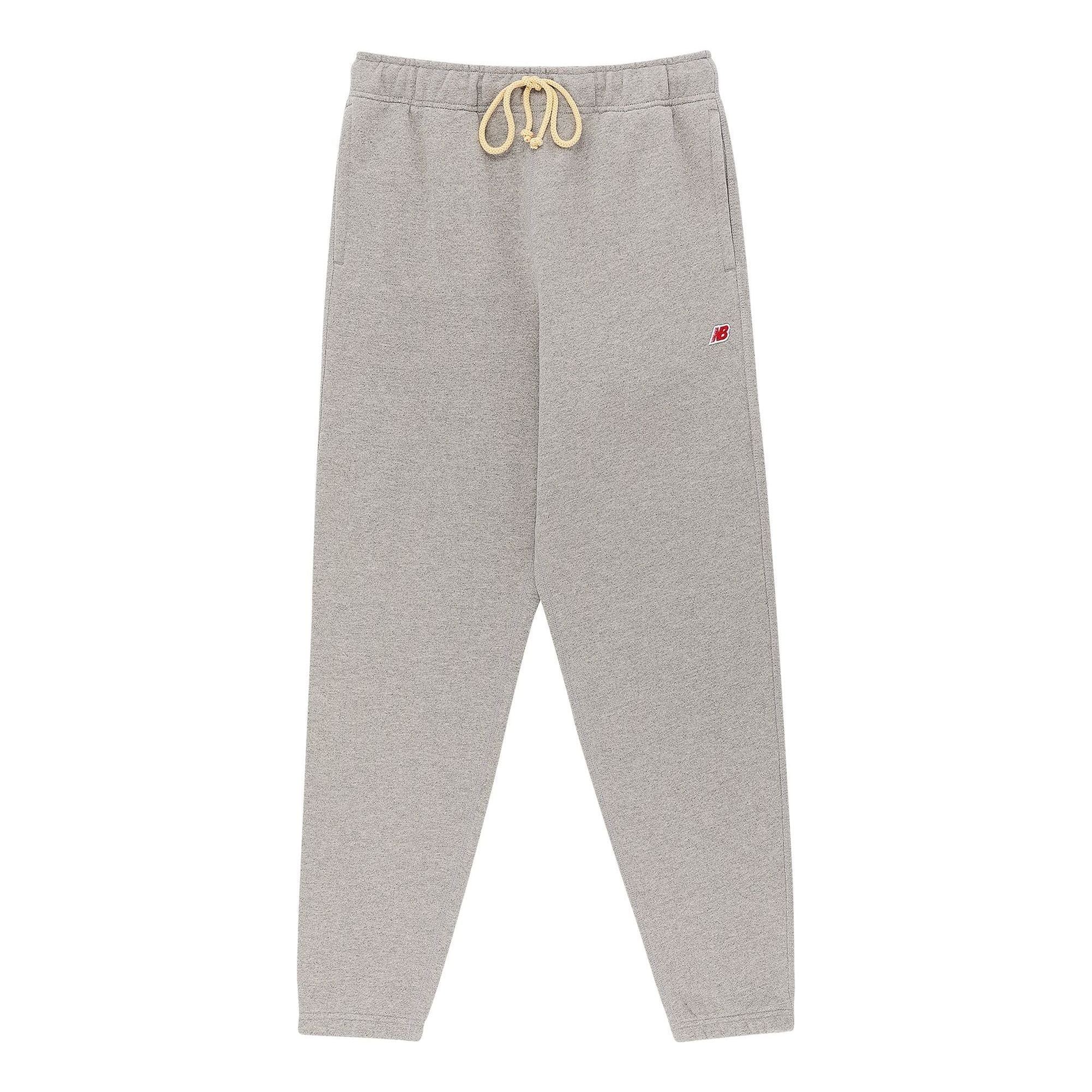 New Balance MADE in USA Core Sweatpants Asia Sizing 'Grey' MP21547-AG