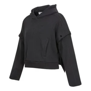 (WMNS) adidas originals Contempo Hoodie 'Black' HC6606