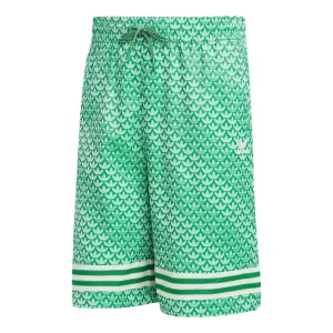 (WMNS) adidas originals SS23 adicolor 70s Logo Short 'Green' IK7881