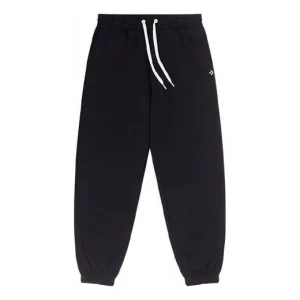 Converse Chevron Logo Sweatpants Asia Sizing 'Black' 10027003-A02