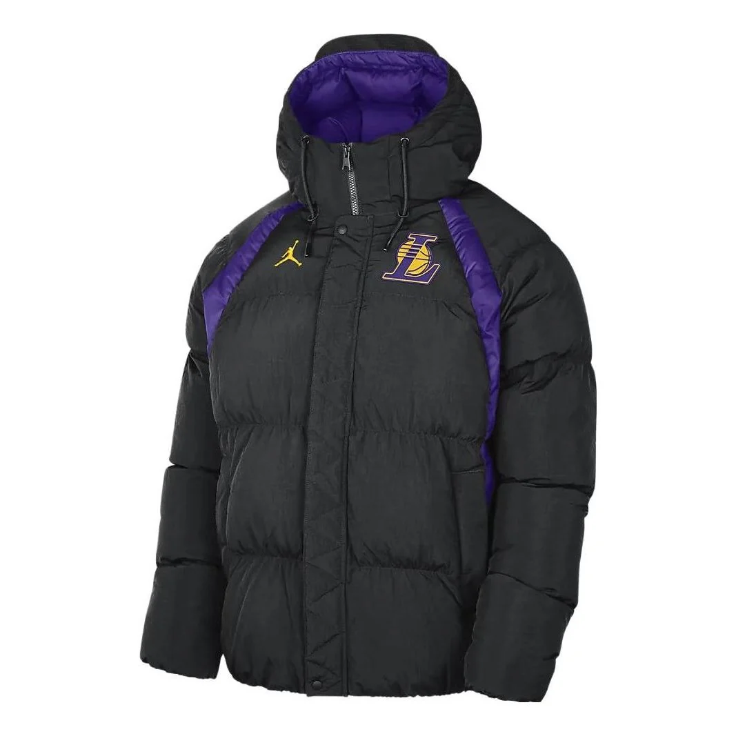 Air Jordan Courtside Statement Puffer Jacket 'Los Angeles Lakers' DN4715-010